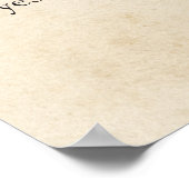 Ralph Waldo Emerson Works en Days Book Page Art Poster (Hoek)