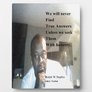 Ralph Wisden Staples Fotoplaat