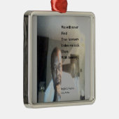 Ralph Wisden Staples Metalen Ornament (Rechts)