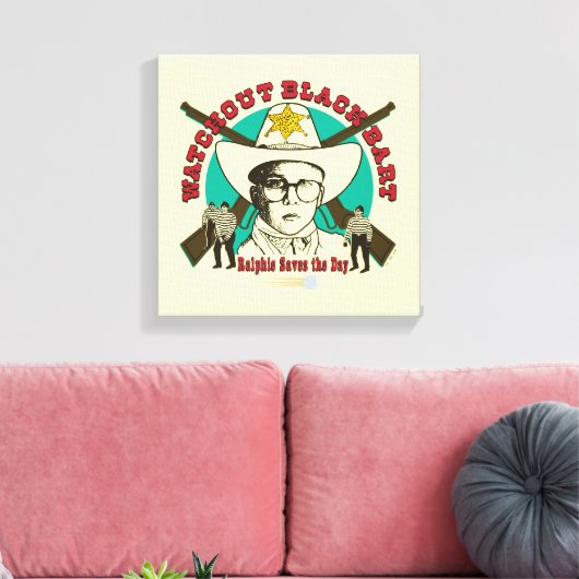 Ralphie Saves the Day Canvas Afdruk (Insitu (Woonkamer))