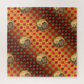 Ram & Aarde Paard Legpuzzel (Horizontaal)