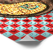 Ram & Aarde Slang Poster (Hoek)