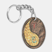 Ram & Aarde Slang Sleutelhanger (Voorkant Links)