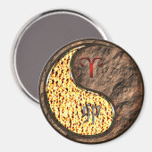 Ram & Aardese Hase Magneet (Voorkant / Achterkant)
