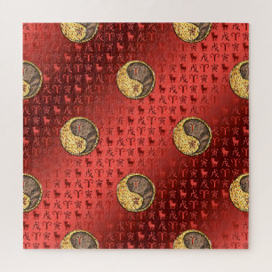 Ram & Aardetijger Legpuzzel