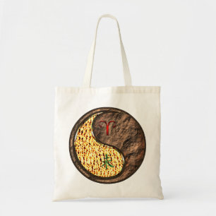 Ram & aardgeit tote bag