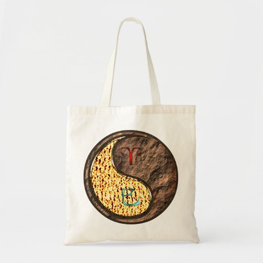 Ram & Aardslang Tote Bag (Voorkant)