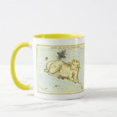 Ram Aries, Antieke sterrenbeeld, Urania's spiegel Mok (Links)