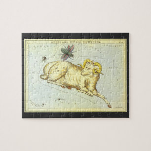 Ram Aries, Antieke Sterrenbeelden, Urania's Spiege Legpuzzel
