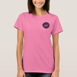 Ram Astrologie Gothic Glas in lood Jas T-shirt