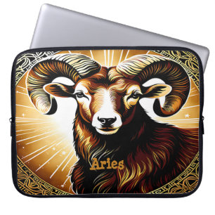 Ram Astrologie teken Laptop Sleeve