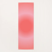 Ram Aura Gradient Zodiac, rood roze gradiënt Yogamat (Achterkant)