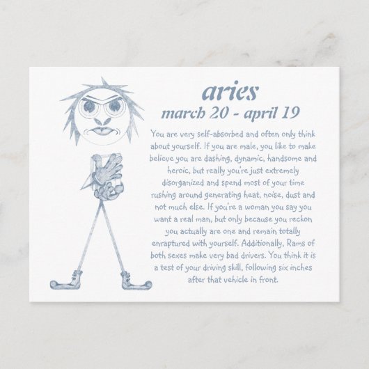 Ram [- BitchScope - ] Briefkaart (Voorkant)