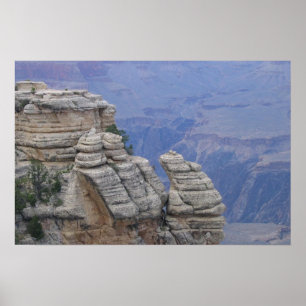Ram climate Rock Face bij Grand Canyon Poster
