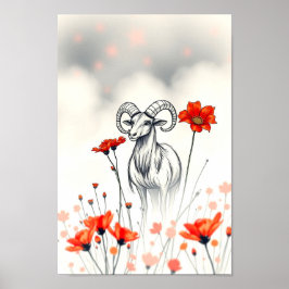 Ram Collectie Print, Waarde Poster Papier (Matte)
