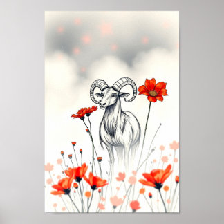 Ram Collectie Print, Waarde Poster Papier (Matte)