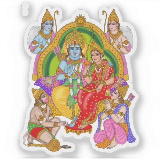 Ram Darbar Sticker (Voorkant)