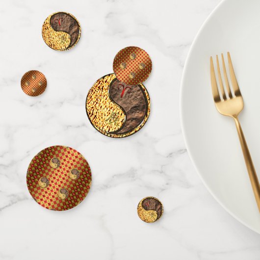 Ram en aarde draak confetti (Groep)