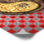 Ram en aarde konijn poster (Hoek)