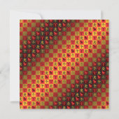 Ram en metalen paard kaart (Achterkant)