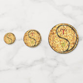 Ram en vuuraap confetti (Voorkanten)