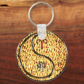 Ram en vuurkonijn sleutelhanger (Achterkant)