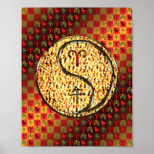 Ram en vuurpaard poster (Voorkant)