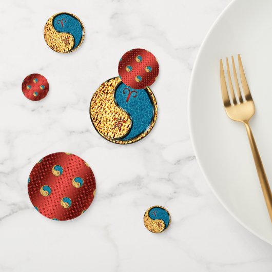 Ram en water tijger confetti (Groep)