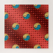 Ram en water tijger legpuzzel (Horizontaal)