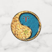 Ram en wateraap confetti (Kleine voorkant)