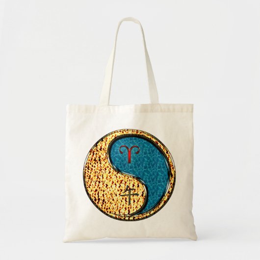 Ram en waterpaard tote bag (Voorkant)