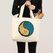 Ram en waterslang grote tote bag (Voorkant (product))