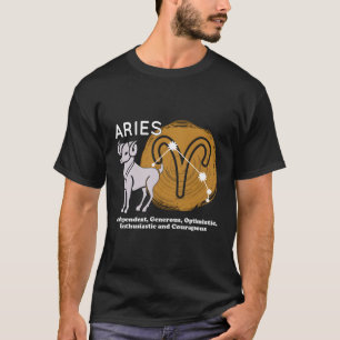 Ram Feiten Ram Sterrenbeeld Ram Koning T-shirt