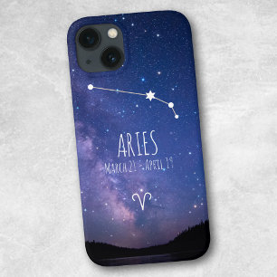 Ram Gepersonaliseerde Zodiak-sterrenbeeld iPhone 13 Hoesje