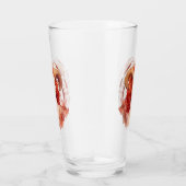 Ram glazen beker (Rechts)