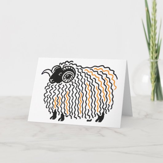 Ram Greeting card Bedankkaart (Voorkant)