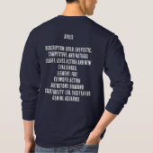 Ram, horoscoop, t-shirt (Achterkant)