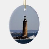 Ram Island Ledge Light Keramisch Ornament (Rechts)