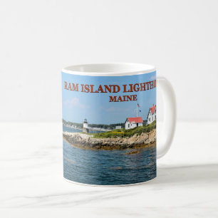 Ram Island Lighthouse, Boothbay Harbour Maine Mok