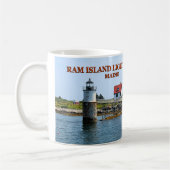 Ram Island Lighthouse, Boothbay Harbour Maine Mok (Links)