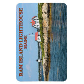 Ram Island Lighthouse, Maine Flexi Magnet Magneet (Verticaal)