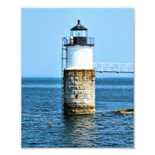 Ram Island Lighthouse, Maine Photo Print Foto Afdruk