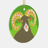 Ram Keramisch Ornament (Rechts)