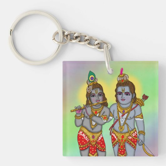 Ram & Krishna Sleutelhanger (voorkant)