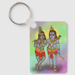 Ram & Krishna-sleutelhanger Sleutelhanger