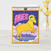 Ram Letterpress Kaart (Gele Bloem)