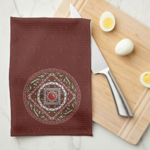 Ram Mandala Handdoek