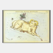 Ram Ram,  sterrenbeeld, Urania's Mirror Inpakpapier Vel (Voorkant 3)