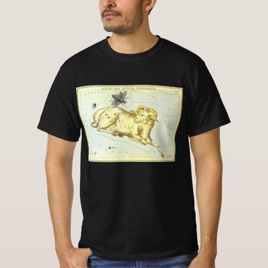 Ram Ram,  sterrenbeeld, Urania's Mirror T-shirt (Voorkant)