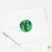 Ram Ronde Sticker (Envelop)